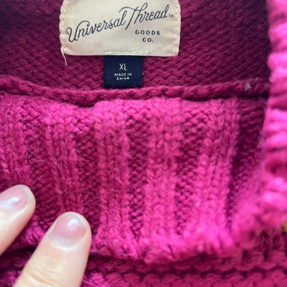 Chunky mock neck sweater - Picture 2 of 3